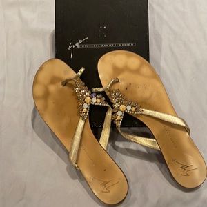 Designer Giuseppe Zanotti Italian sandal